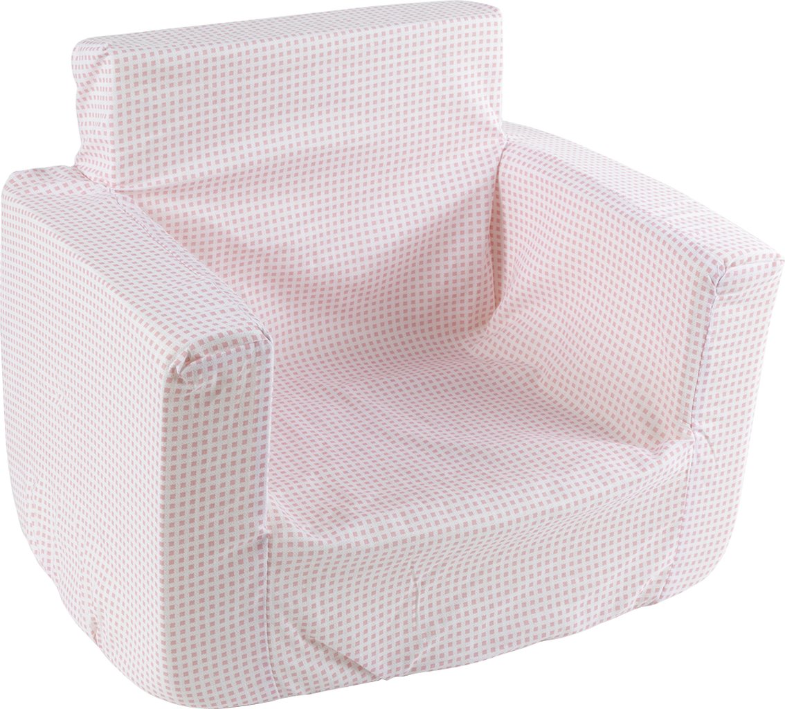 POUPY Poltroncina Morbida per bimbi in cotone, senza BPA, imbottitta
