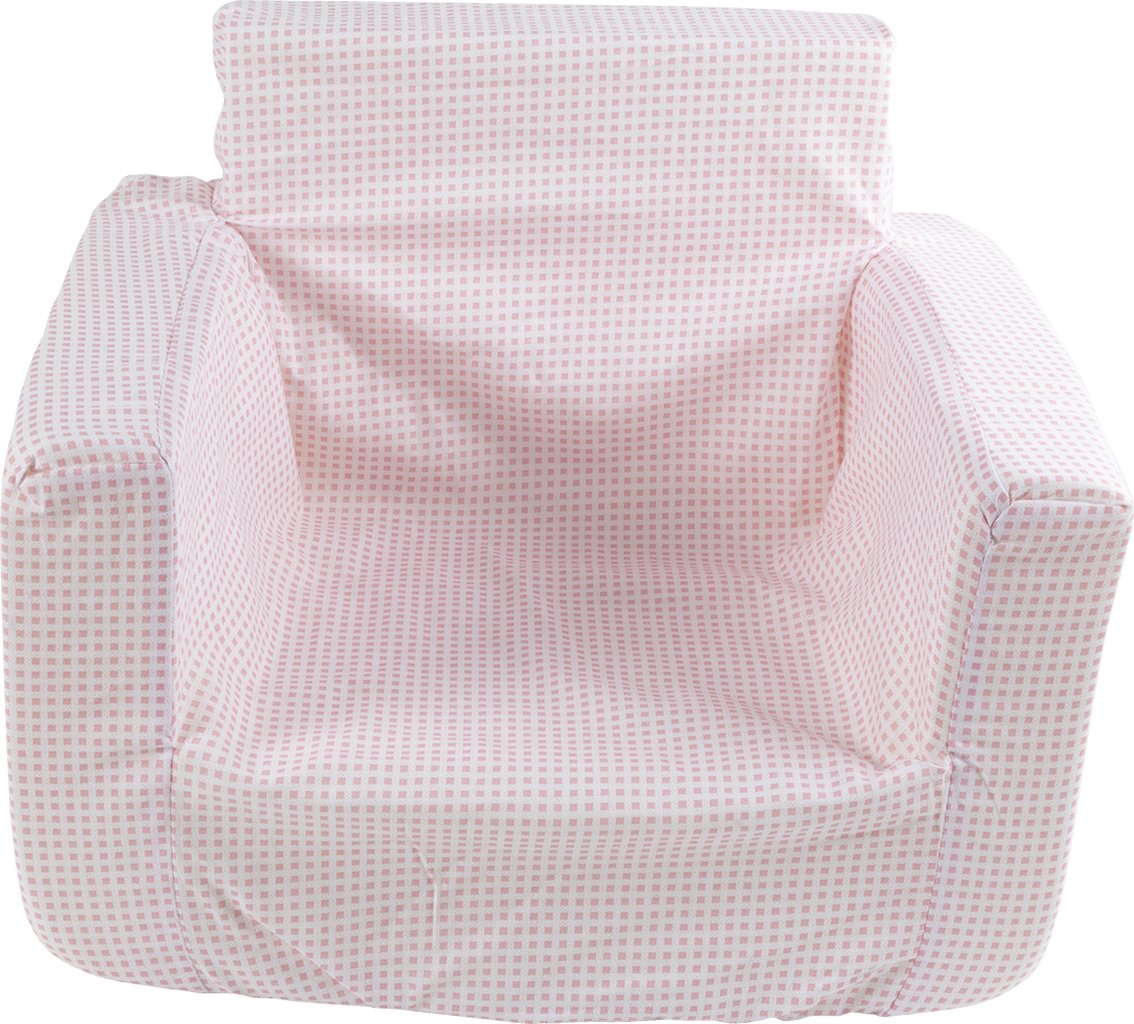 POUPY Poltroncina Morbida per bimbi in cotone, senza BPA, imbottitta