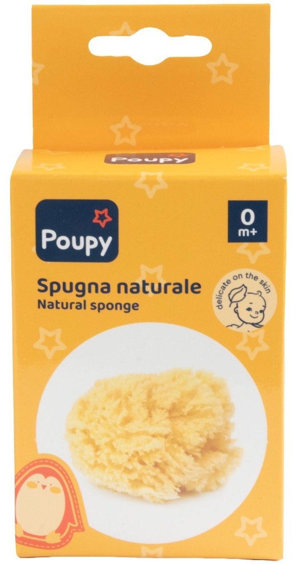 POUPY Spugna per Bagnetto morbida e delicata, che assorbe le impurit?