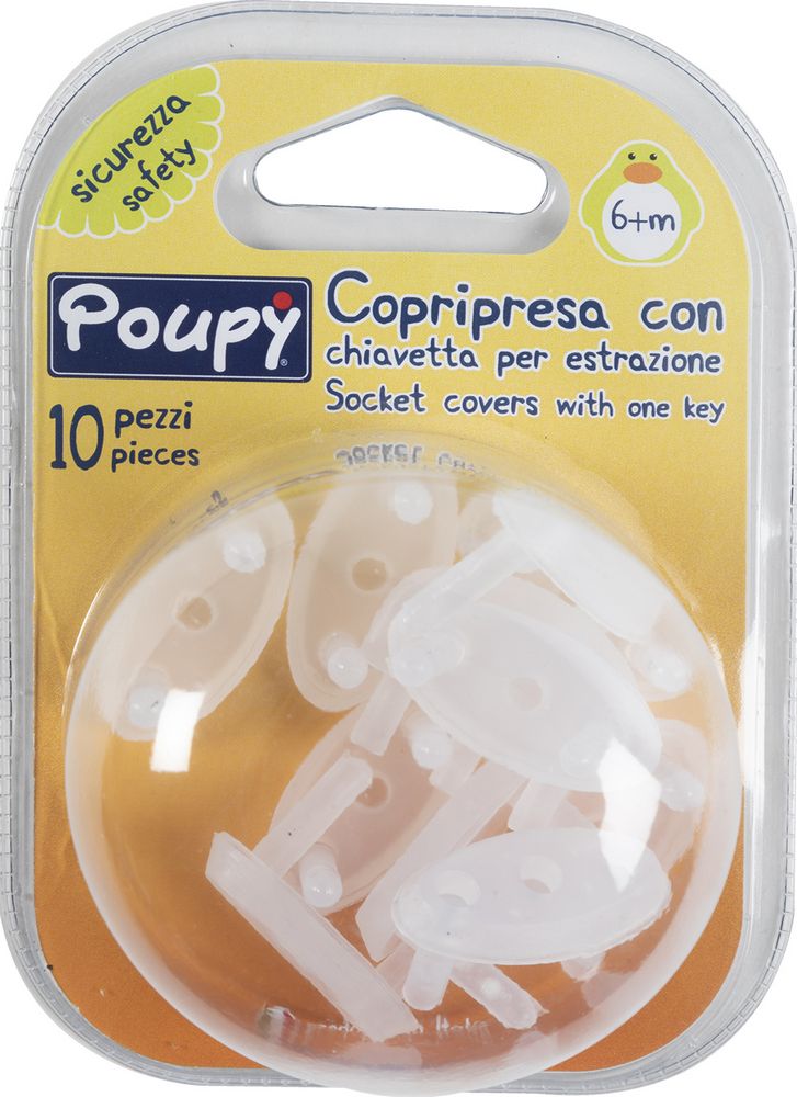 Copripresa con chiavetta di estrazione per bambini