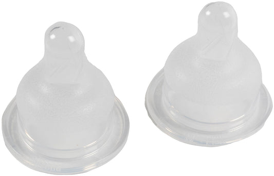 POUPY Tettarella per biberon neonati in silicone senza BPA lavabile Originale