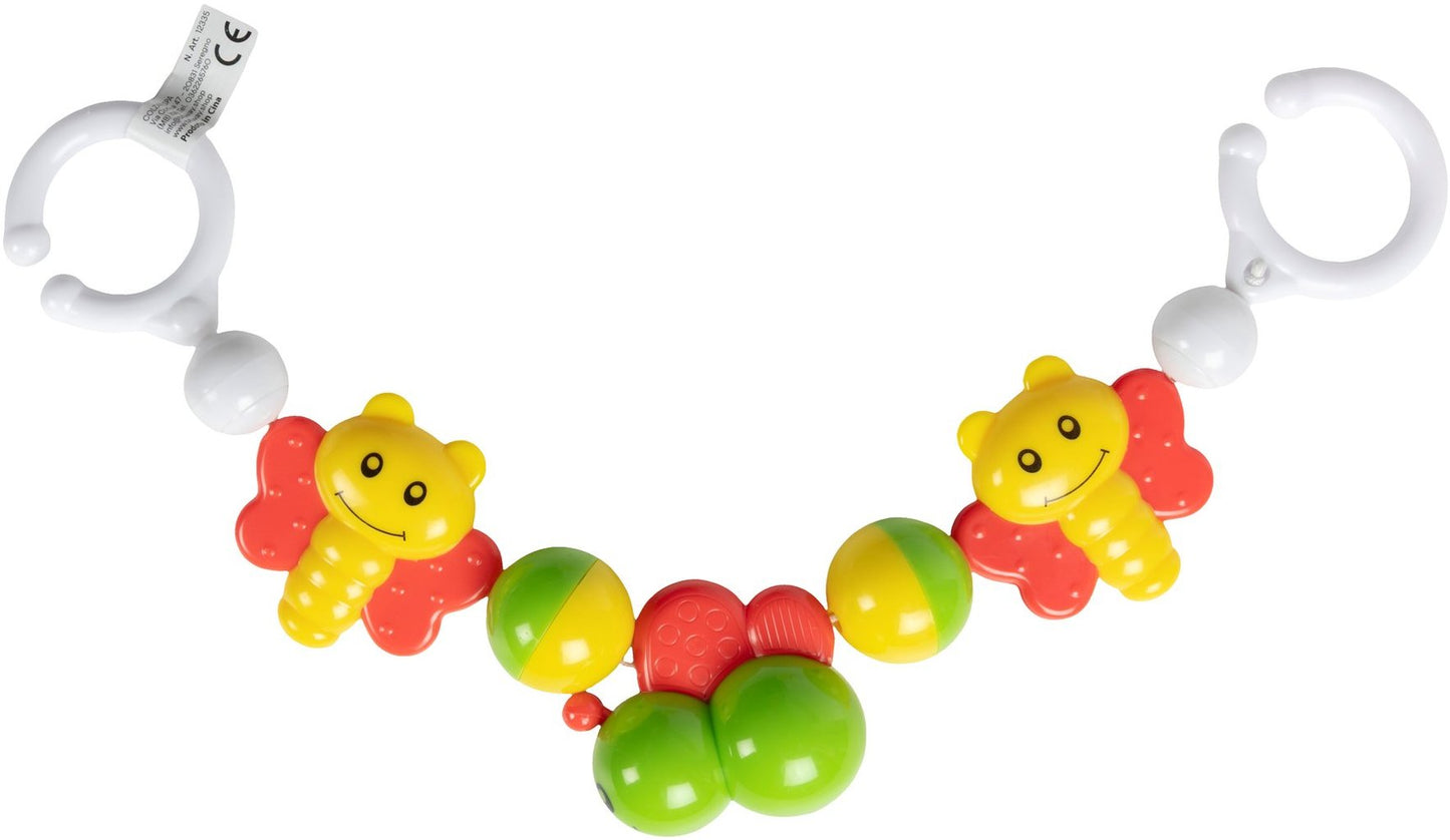 POUPY Animaletti Viaggiatori per bimbi, in materiale atossico, con colori