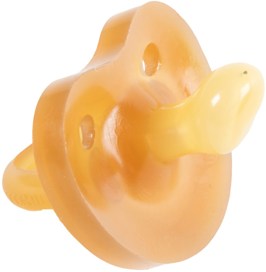 POUPY Ciuccio Bimbi con tettina anatomica in gomma, senza BPA, lavabile