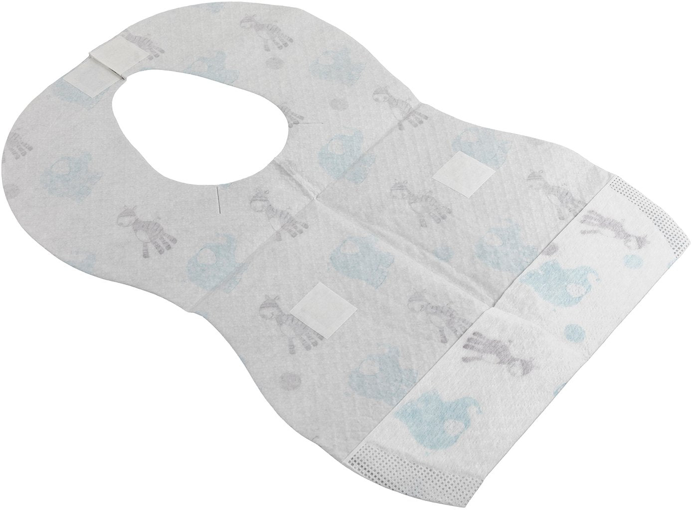 POUPY Bavaglini Usa e Getta per bimbi, impermeabili e assorbenti, igienici