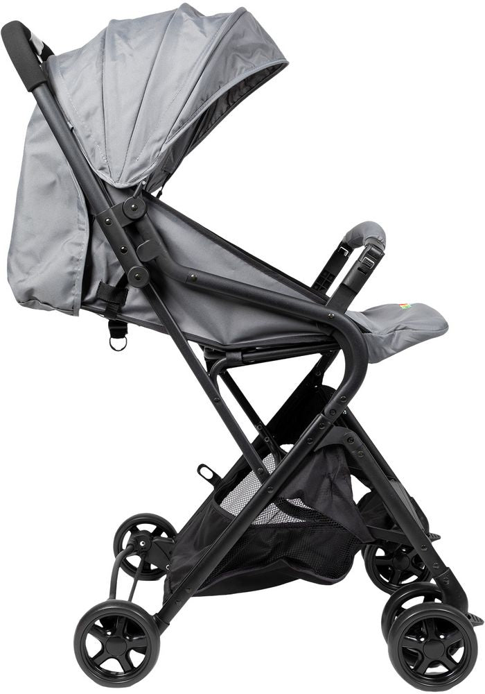 Passeggino multifunzione Trolley Poupy grigio per neonati da 0 a 36 mesi.