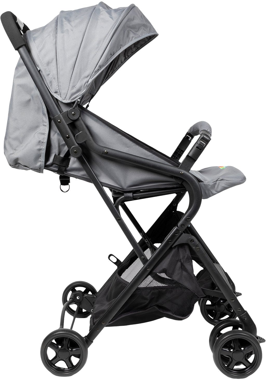 MONDOTUO Passeggino multifunzione Trolley Poupy grigio per neonati da 0 a 36