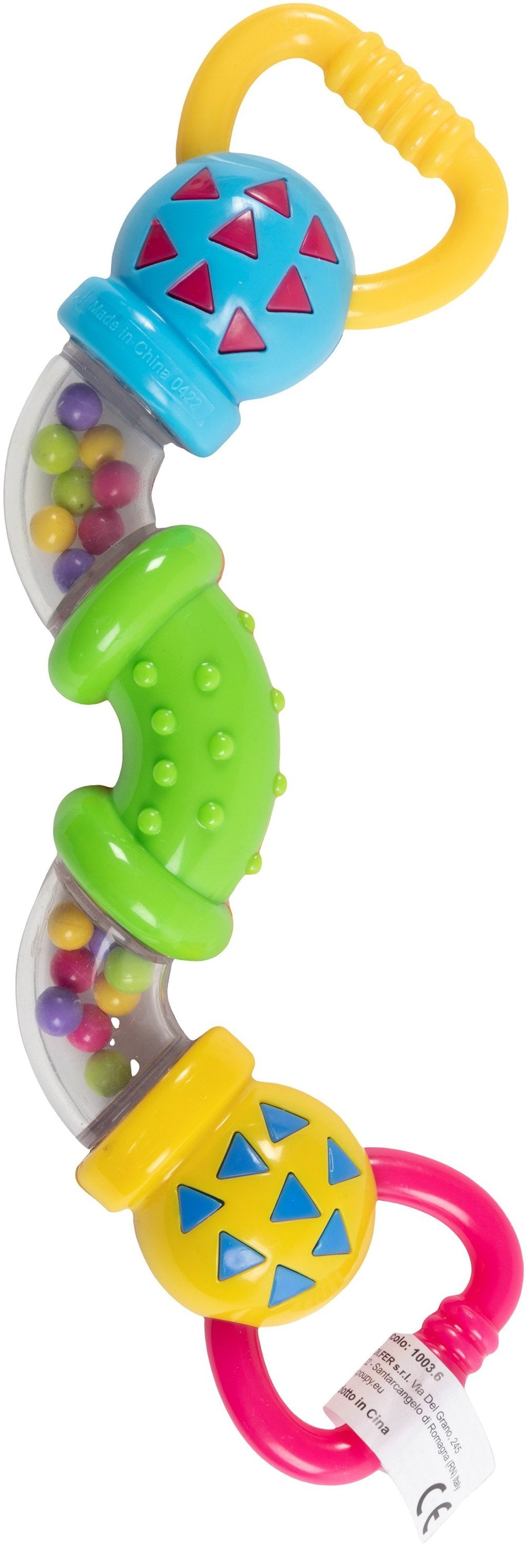 POUPY Trillino snodino per bambini dai 3 mesi in s? afferrabile, mordicchiabile