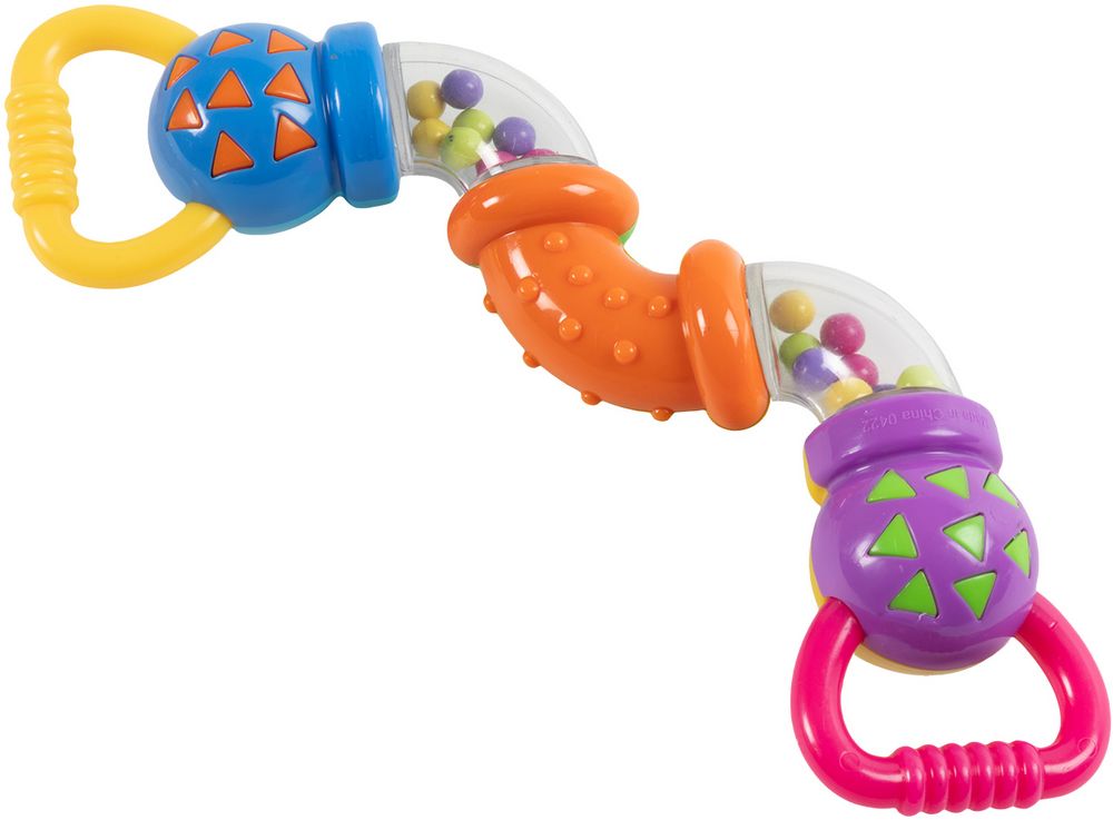 Trillino snodino Poupy per bambini dai 3 mesi in sù mordicchiabile.