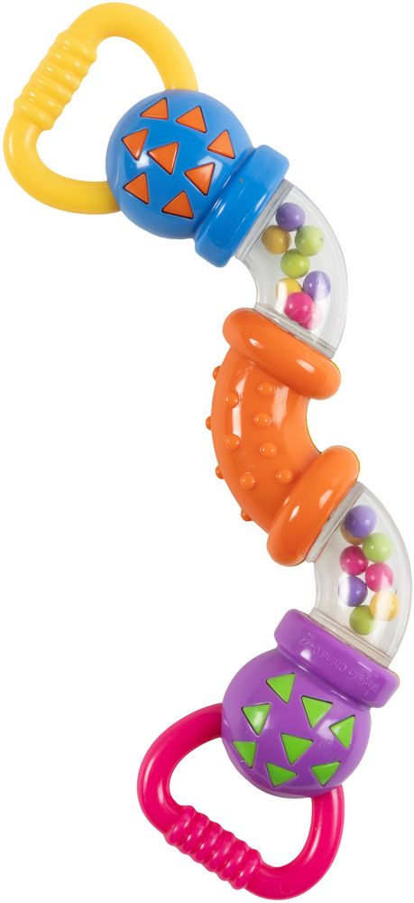 Trillino snodino Poupy per bambini dai 3 mesi in sù mordicchiabile.