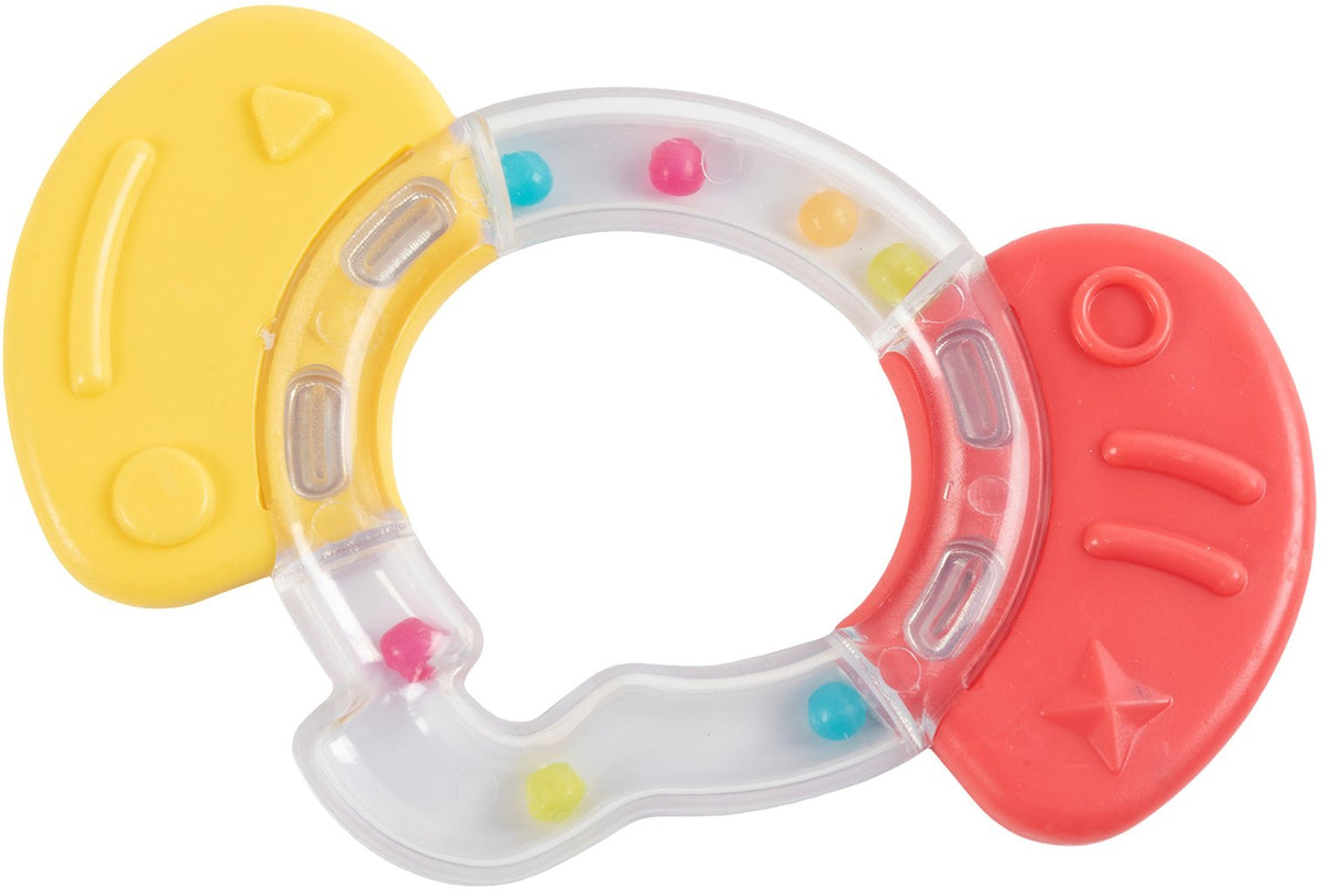 POUPY Giochino per Dentizione Bambini con una superficie morbida a forma