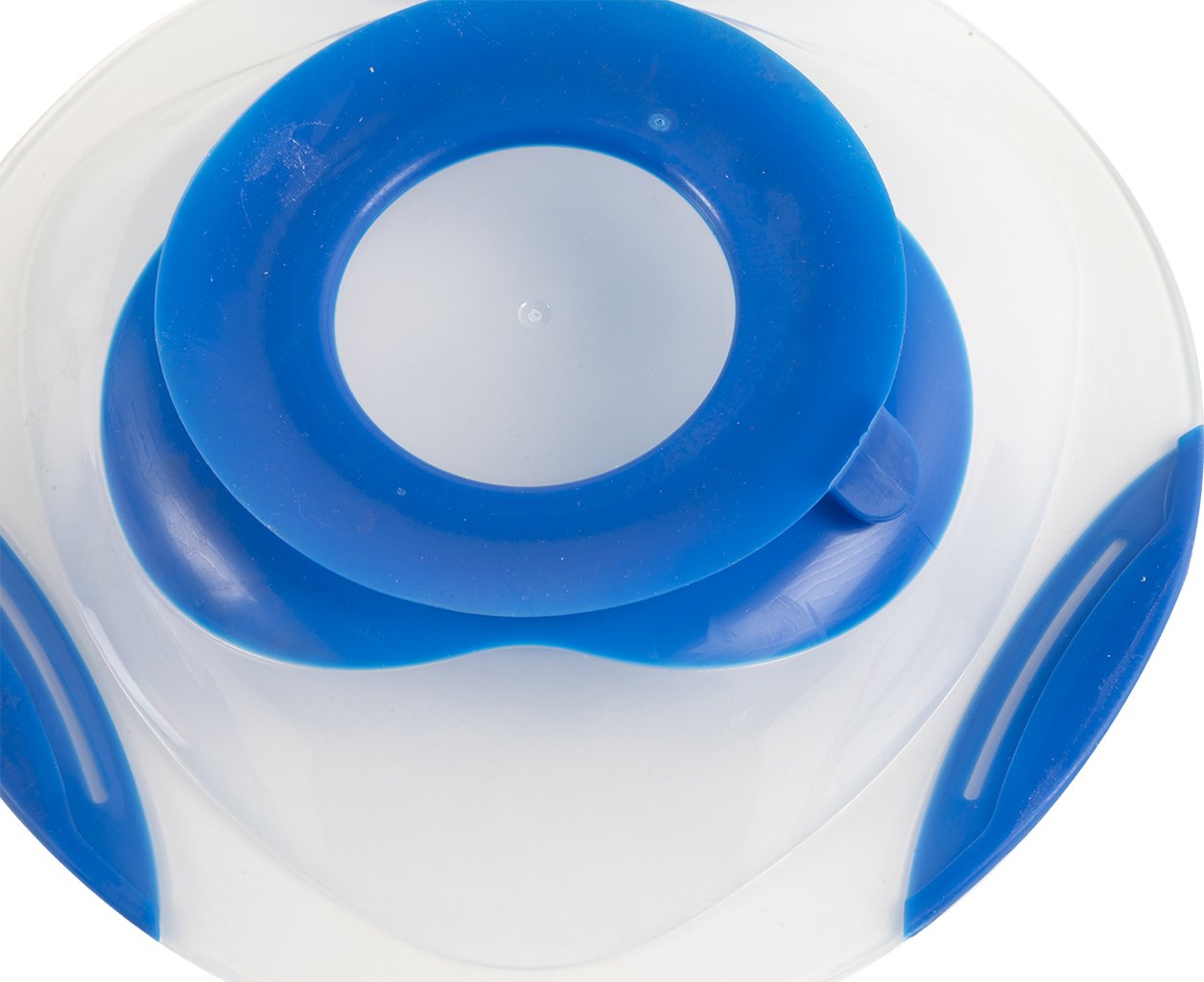 POUPY Piatto pappa Bi-Componente con fondo antiscivolo ideale per il periodo