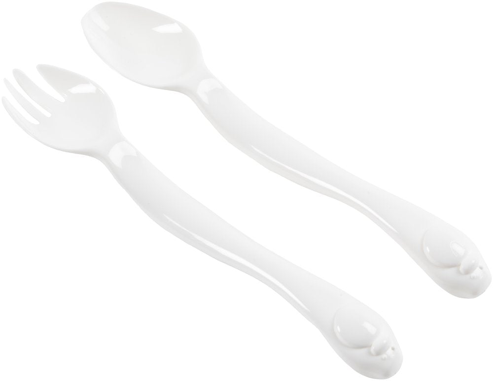 Set posate pinguino in plastica per bambini