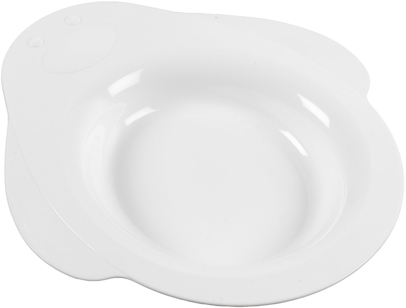 POUPY Piatto Pappa per bambini in plastica, senza BPA, lavabile