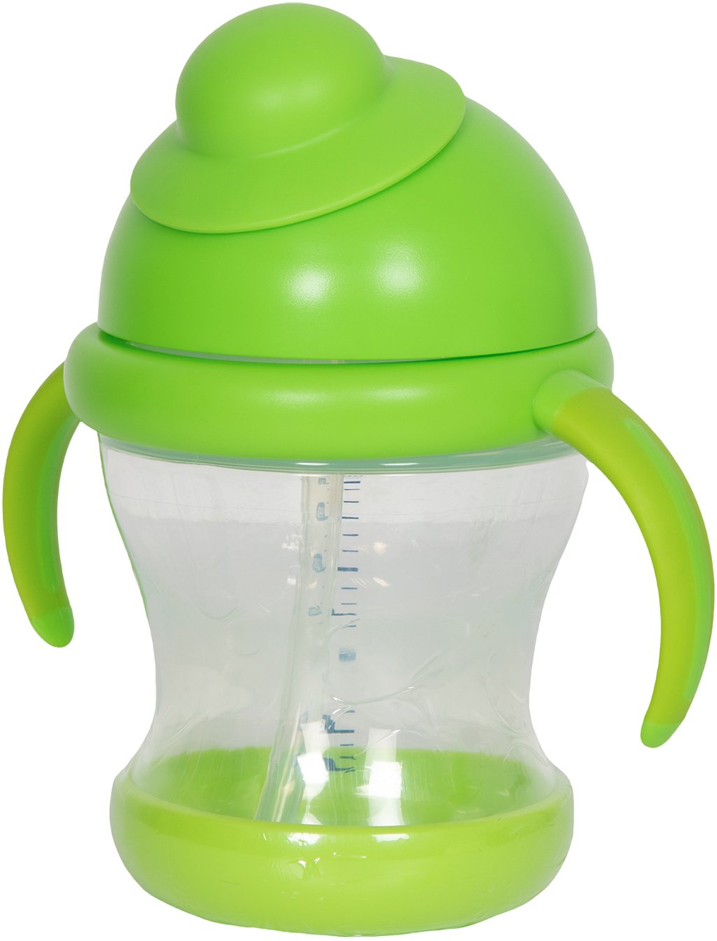 POUPY Tazza da 200 ML con manici, cannuccia e coperchio con beccuccio adattai
