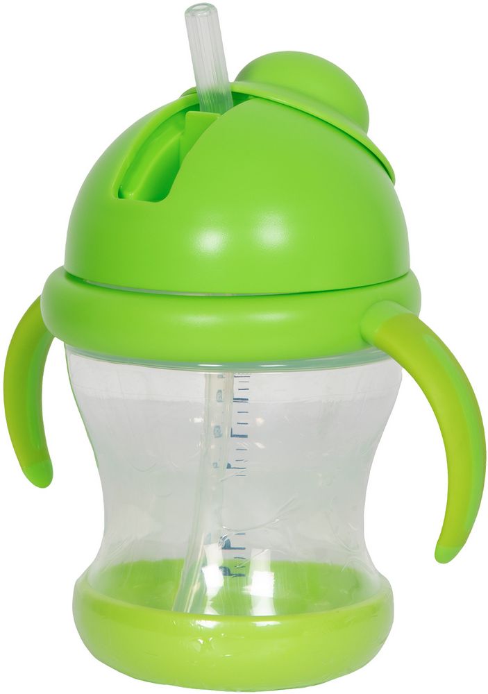 Tazza Poupy da 200 ML con manici, cannuccia e coperchio con beccuccio.