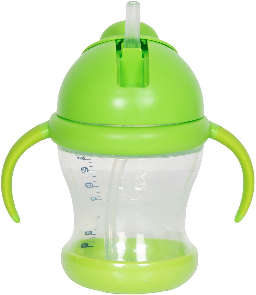 Tazza Poupy da 200 ML con manici, cannuccia e coperchio con beccuccio.