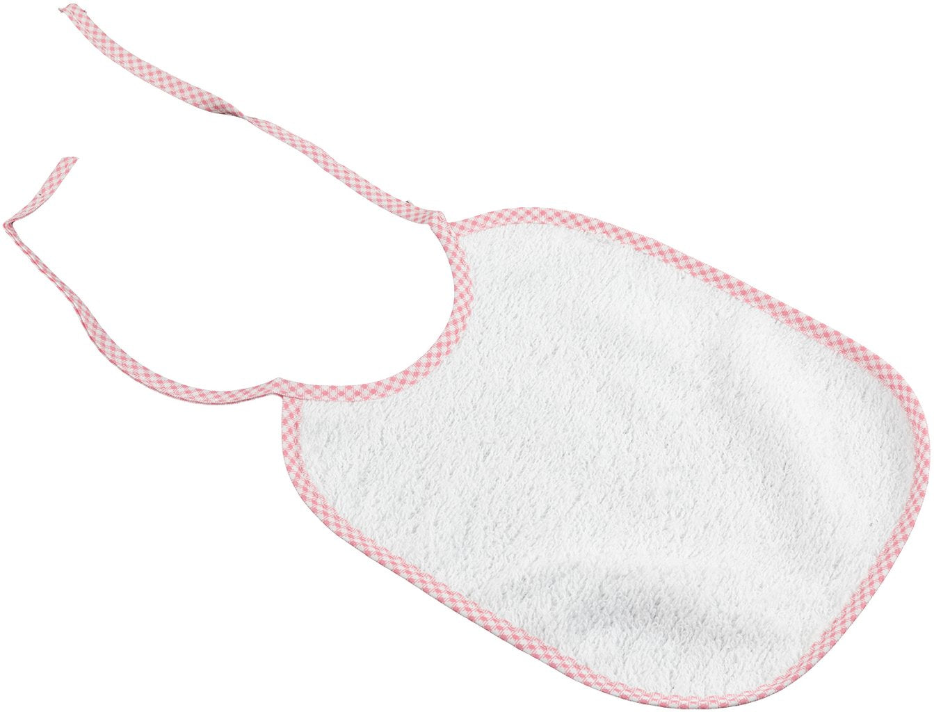 POUPY Bavaglio in spugna per bambini piccoli in tinta unita ottimo per i primi