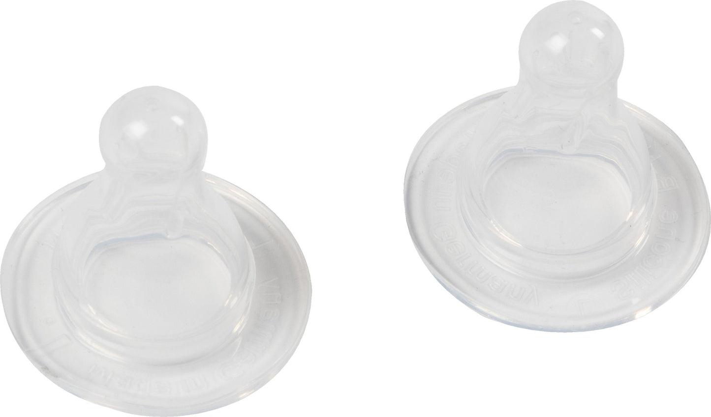 POUPY Tettarella in silicone per biberon, senza BPA, lavabile e riutilizzabile