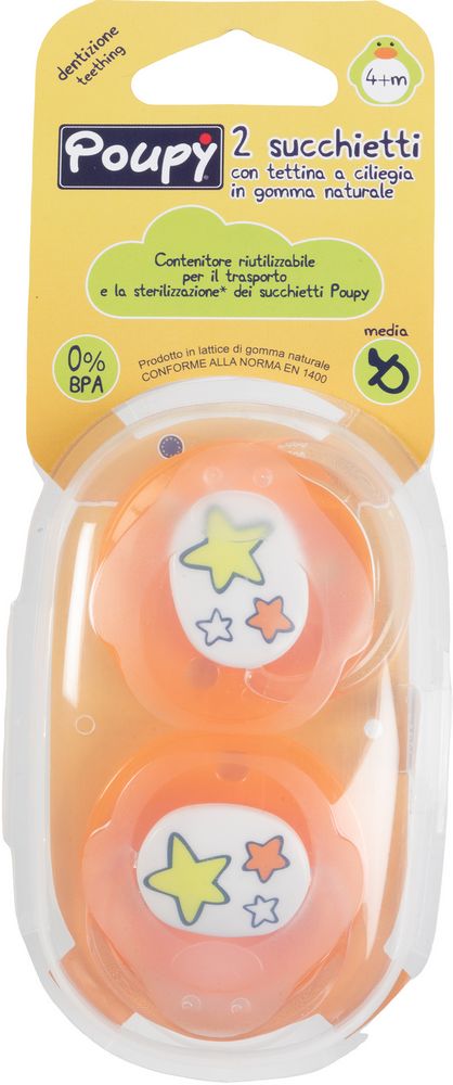 Succhietto per bambini in gomma naturale