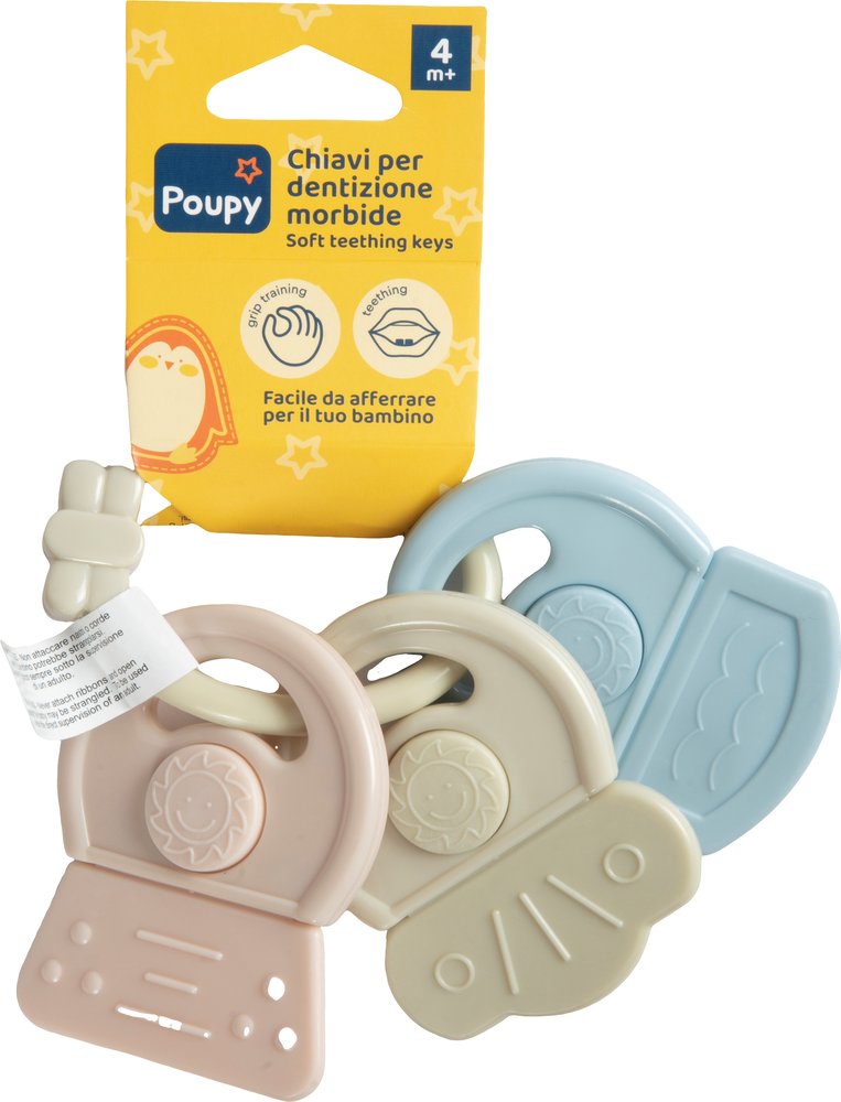 Chiavi Dentizione Morbide per bimbi