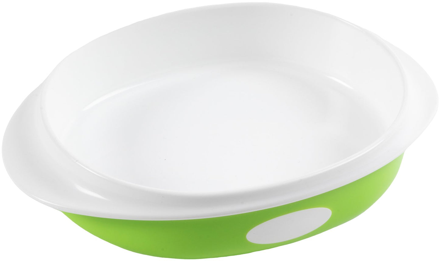 POUPY Piatto Pappa Piano per bimbi in plastica, senza BPA, lavabile