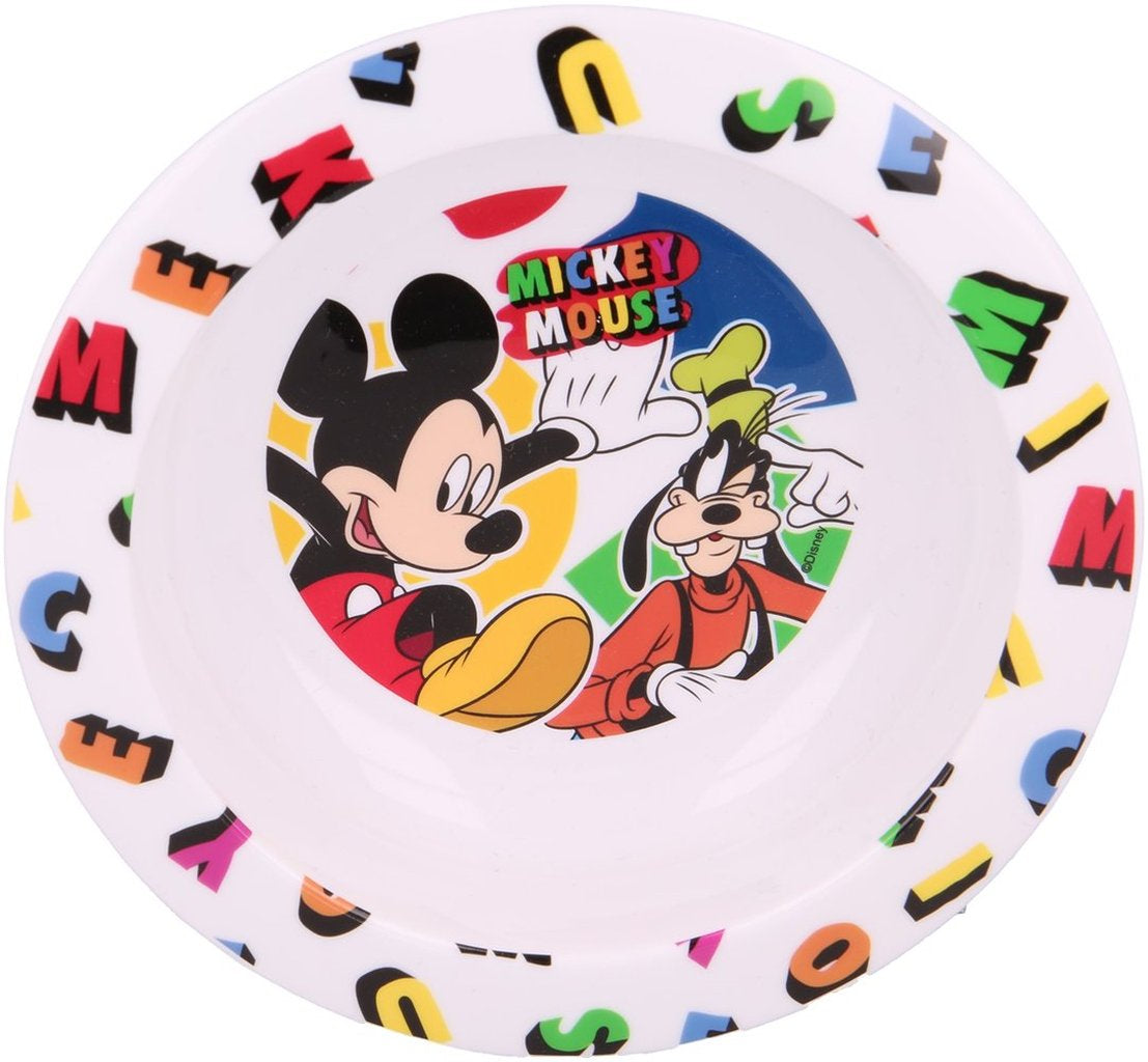 STOR Ciotola colorata in plastica microwave Mickey Mouse Disney