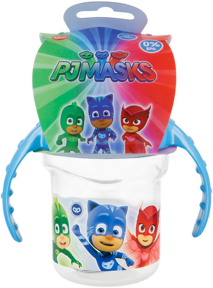 Tazza da viaggio Pj Masks 230 ml per bambini