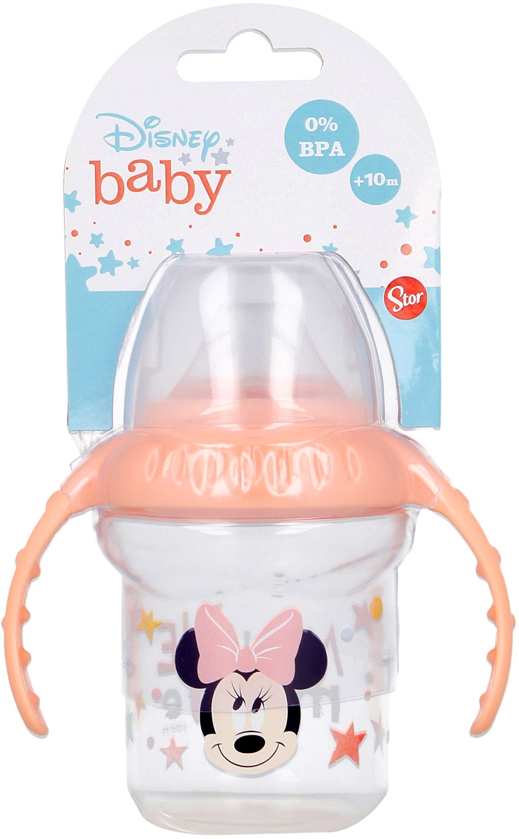 STOR Disney Tazza da Viaggio Originale Minnie da 250 ML in plastica per bambine