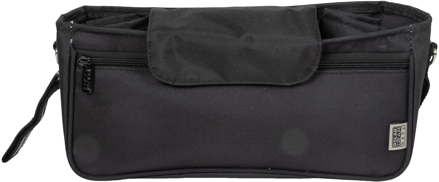 POLAR GEAR Organizer per Passeggino Black ? Borsa Portaoggetti Elegante