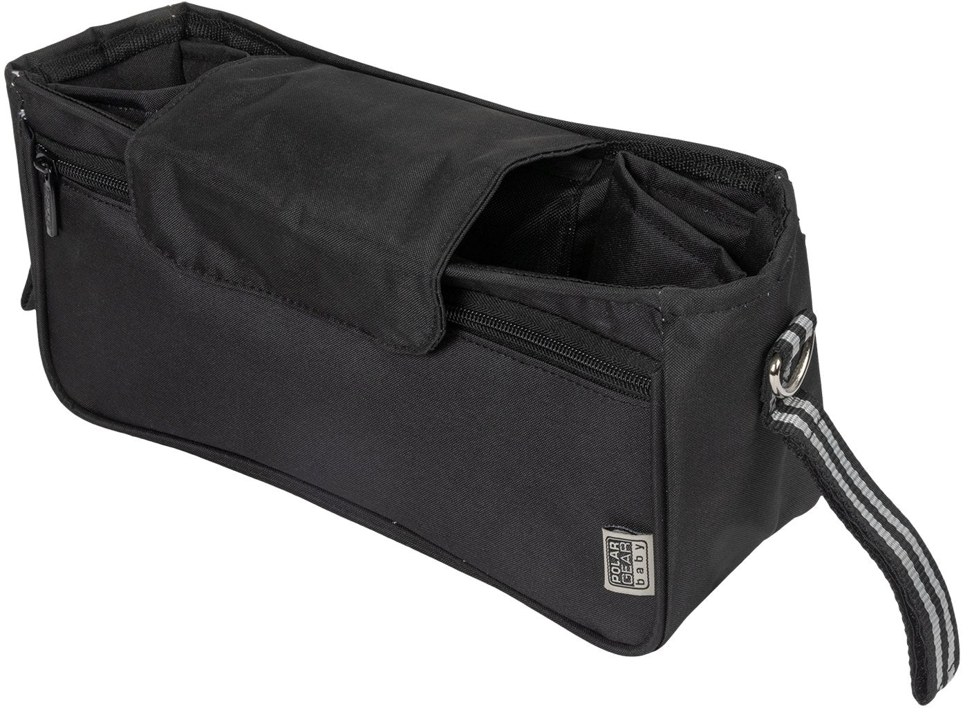 POLAR GEAR Organizer per Passeggino Black ? Borsa Portaoggetti Elegante