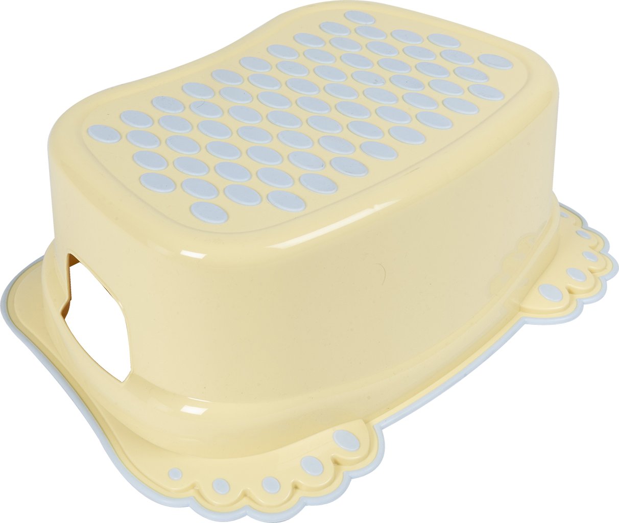 POUPY Pedana Multiuso 1 Gradino per Bambini, in plastica, leggera, resistente