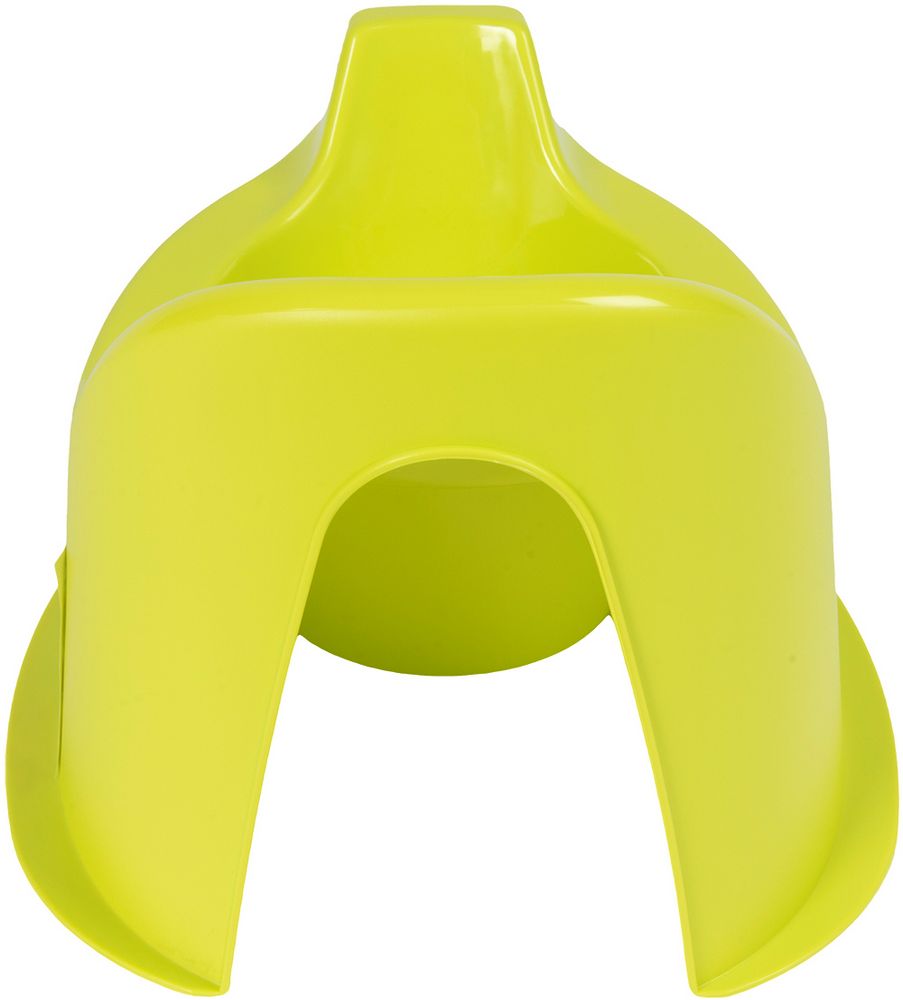 Nuovo Vasino Anatomico verde Poupy per bambini con schienale e paragetto.