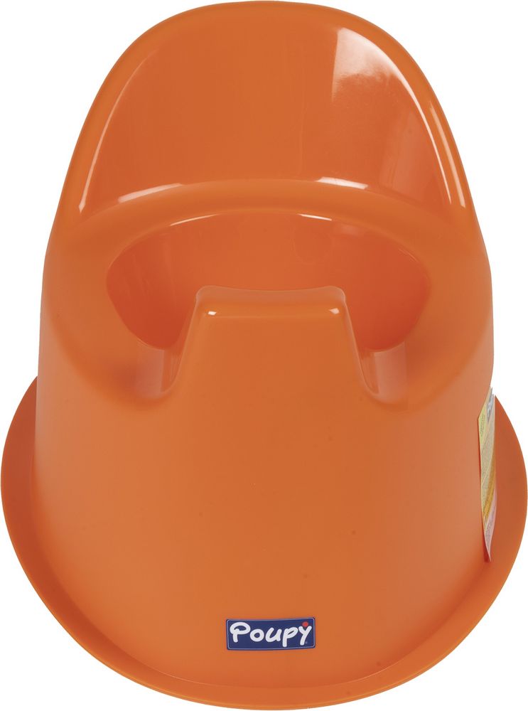 Nuovo Vasino Anatomico arancio Poupy per bambini con schienale e paragetto