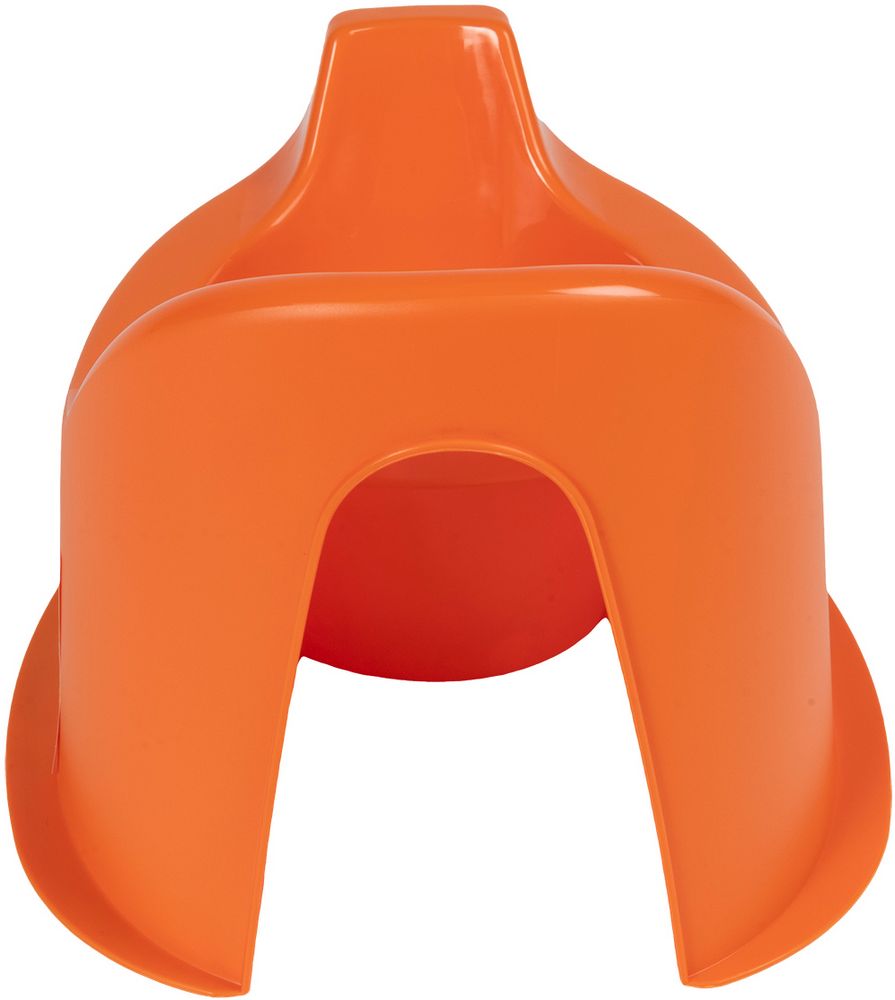 Nuovo Vasino Anatomico arancio Poupy per bambini con schienale e paragetto