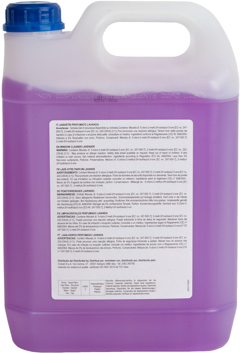 START Lavavetri Pronto Uso Lavanda 5L - Sgrassante con Profumazione Lavanda