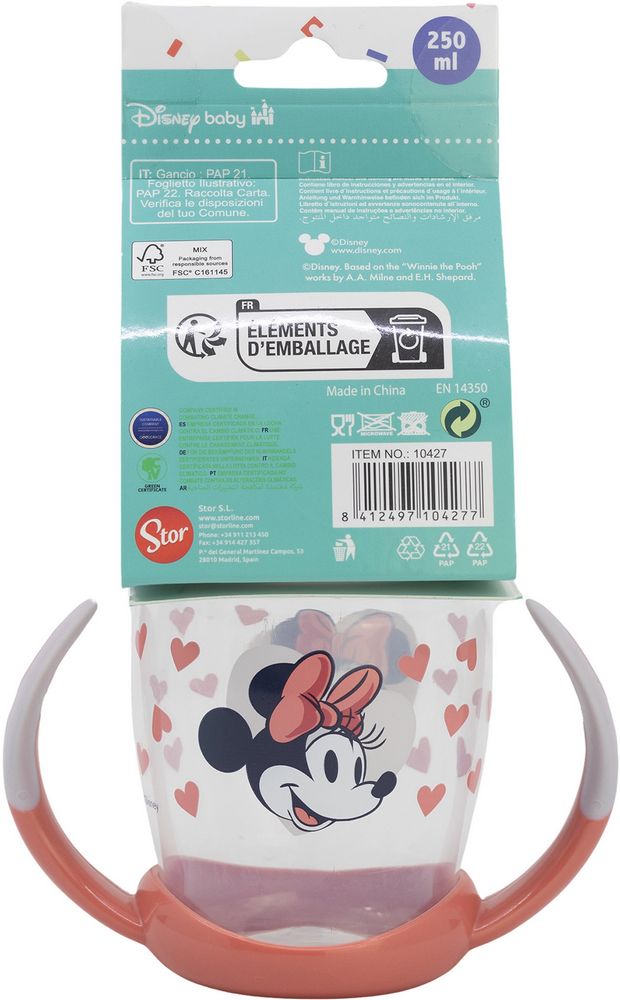 Tazza Fancy Minnie Mouse da viaggio 270 ML