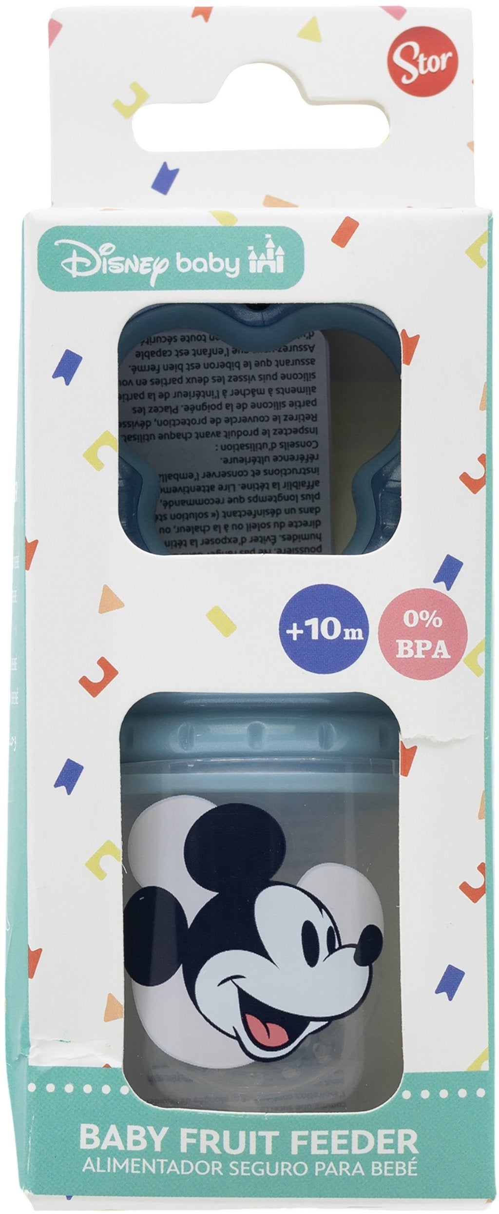 TATAWAY Ciuccio Frutta Bambini Disney Mickey Mouse, in plastica senza BPA