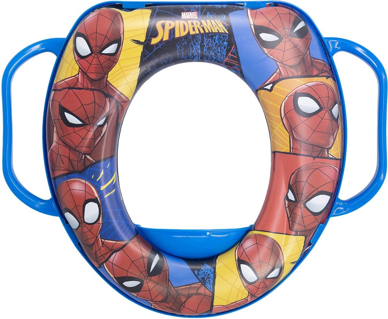 STOR Riduttore Wc Bambini Marvel Spiderman, con imbottitura comoda e due
