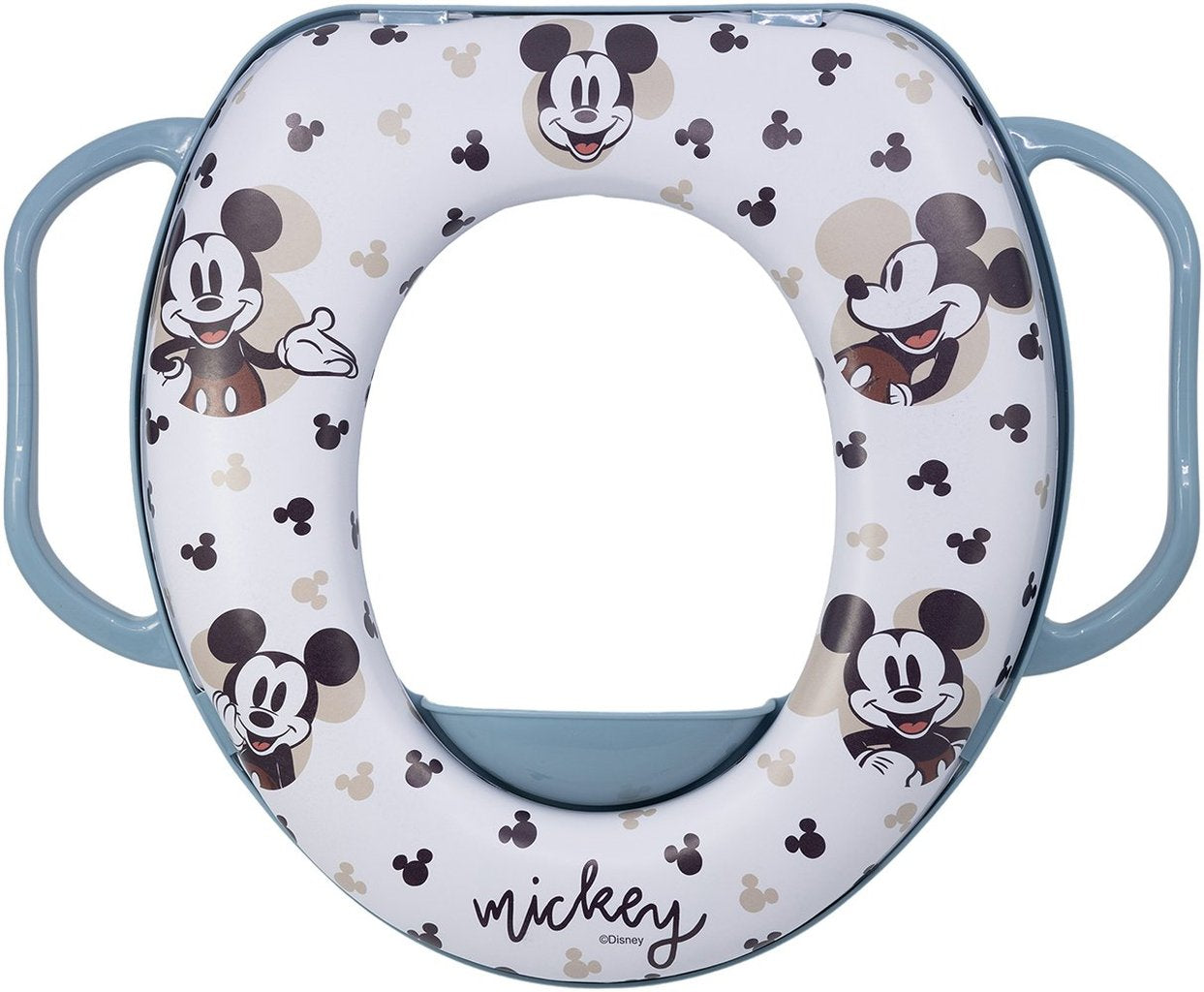 TATAWAY Riduttore Wc Bambini Disney Mickey Mouse, in plastica, con due maniglie