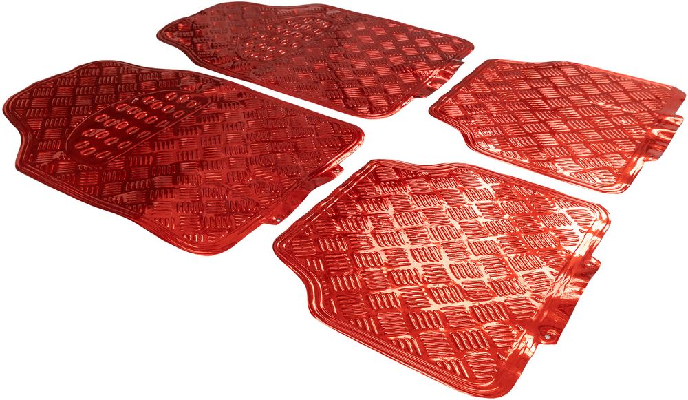 SET TAPPETI NEPI ROSSO 2,9 KG ALLUM. + PVC
