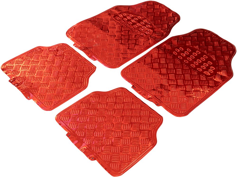 SET TAPPETI NEPI ROSSO 2,9 KG ALLUM. + PVC