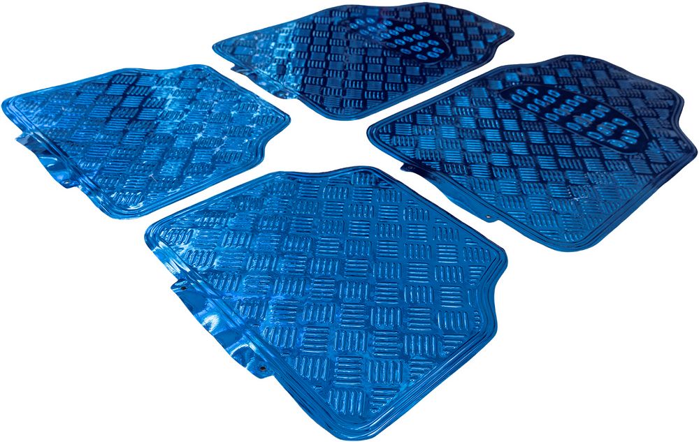SET TAPPETI NEPI BLU 2,9 KG ALLUM. + PVC