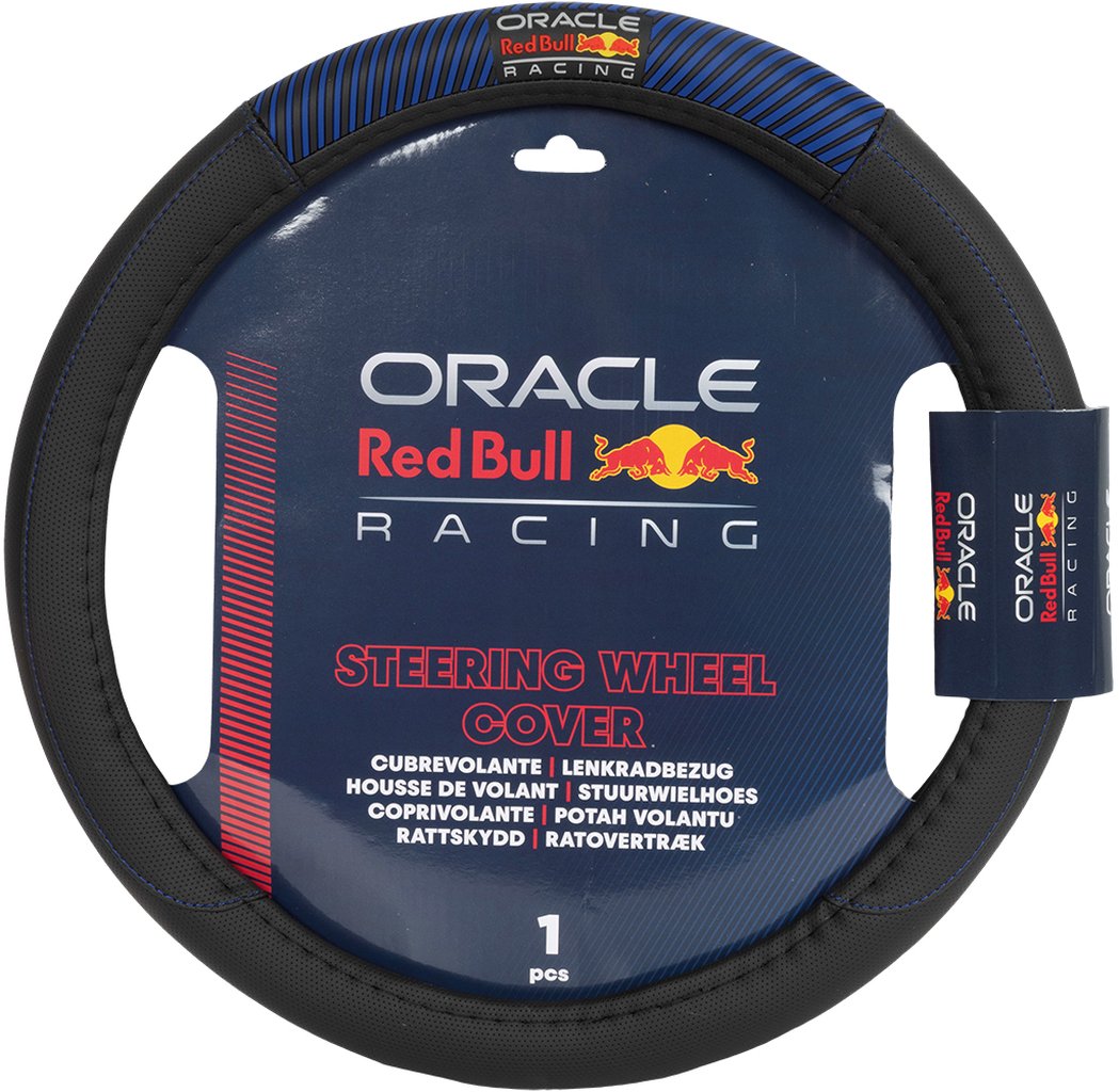 RED BULL RACING Coprivolante antiscivolo Blended Lines Nero/Blu