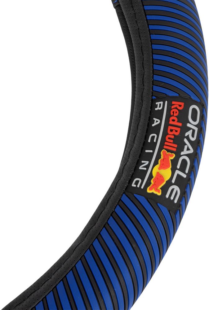 Coprivolante per auto Blended Lines Nero/Blu