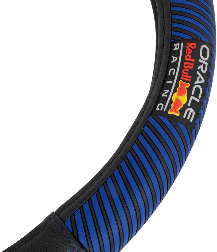 Coprivolante per auto Blended Lines Nero/Blu