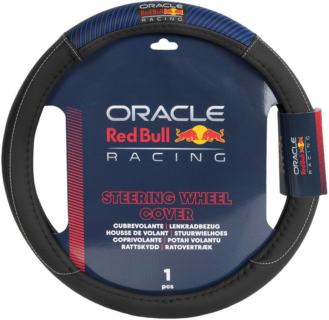 RED BULL RACING Coprivolante antiscivolo Blended Lines Nero/Bianco
