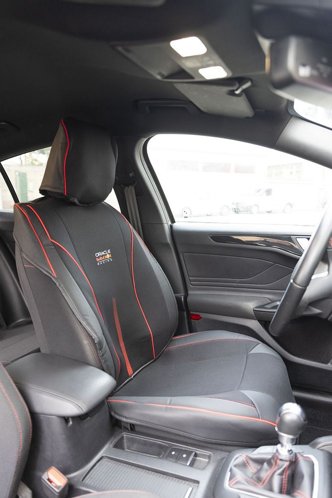 Copri Sedile Auto Red Bull 1 Pz, Modello 212 Nero/Rosso
