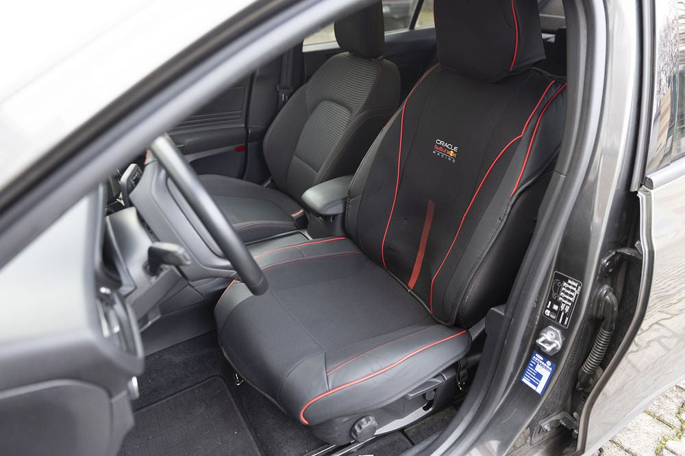 Copri Sedile Auto Red Bull 1 Pz, Modello 212 Nero/Rosso