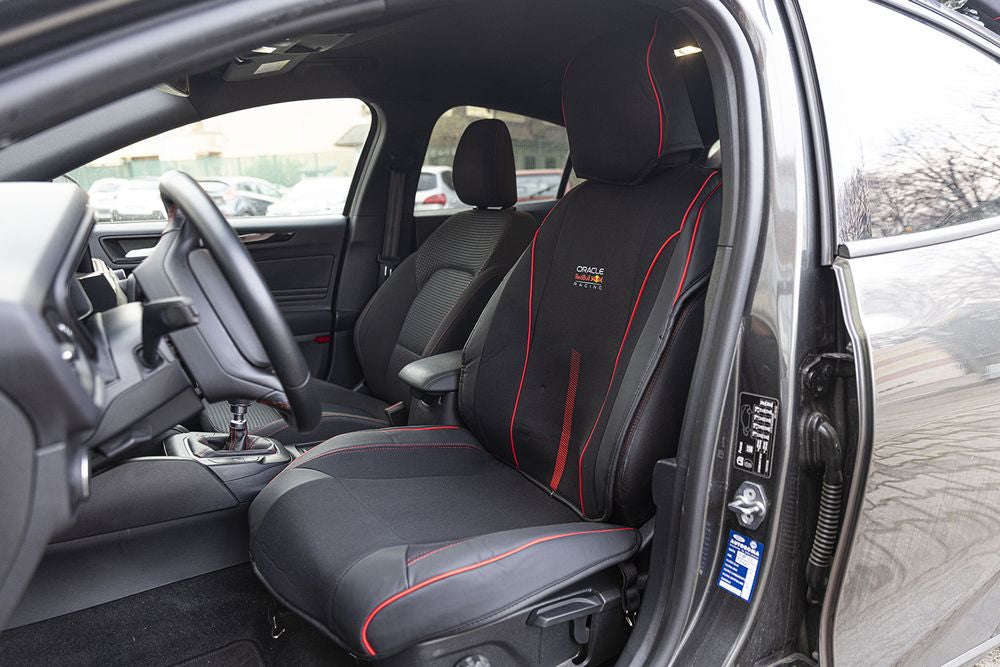 Copri Sedile Auto Red Bull 1 Pz, Modello 212 Nero/Rosso