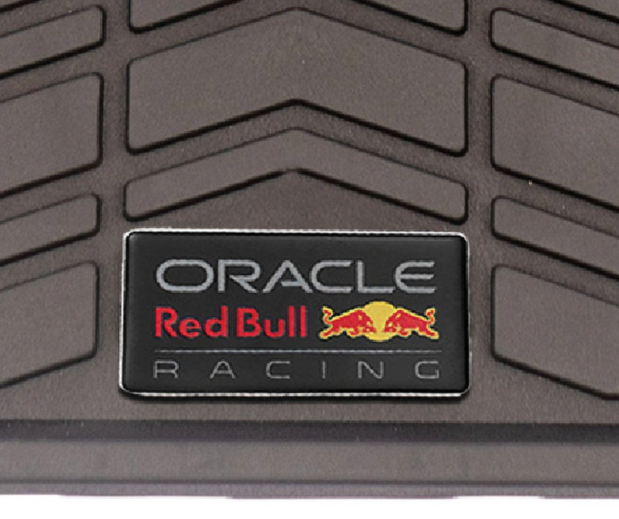 RED BULL RACING Set Tappetini in PVC per Furgoni 3 Pezzi 005 Nero/Rosso